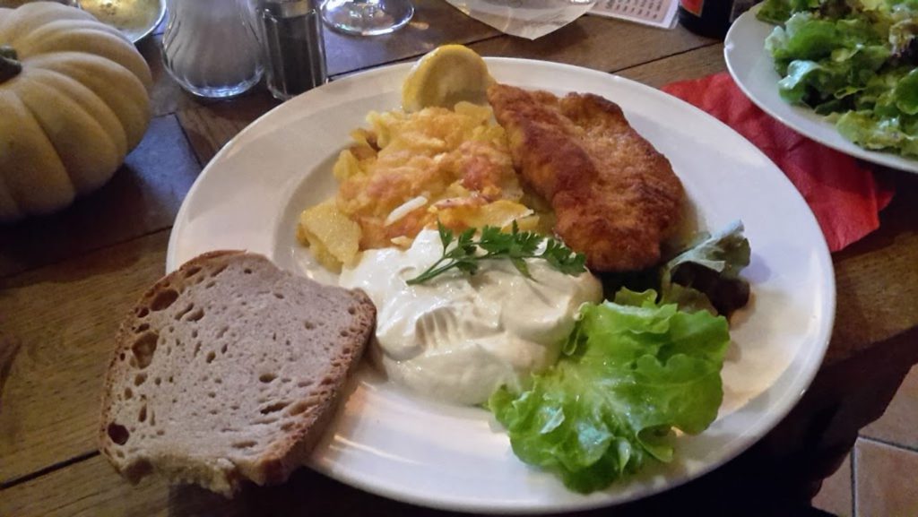 Gerichte auf dem Teller